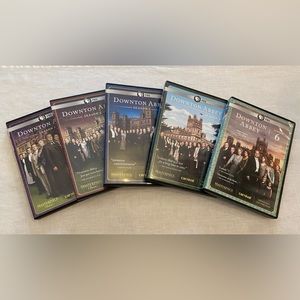 Downton Abbey, Original UK Edition, DVD collection. Season 1, 2, 3, 4, 6.